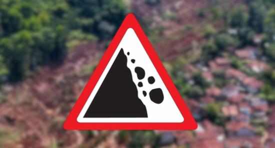 Landslide Warnings Issued for 8 Districts
